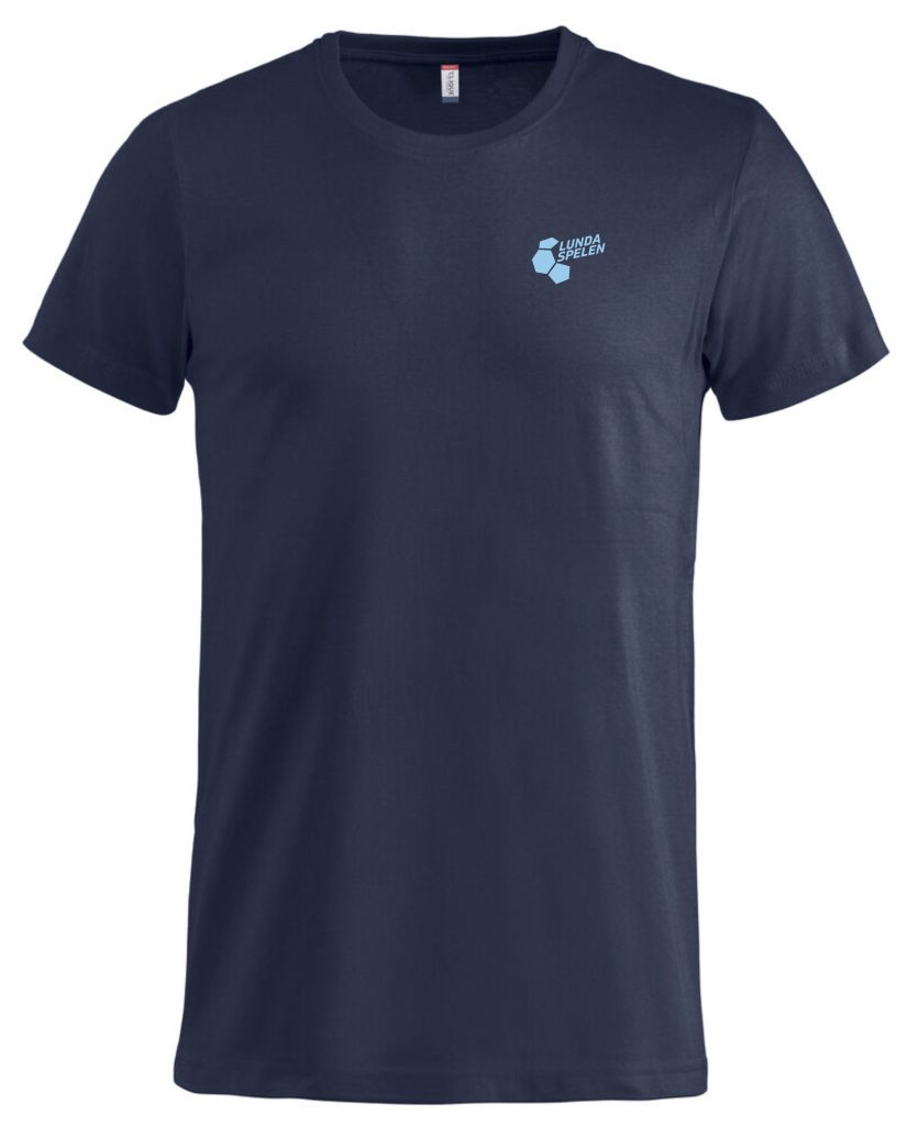 Sports t-shirt navy/light blue