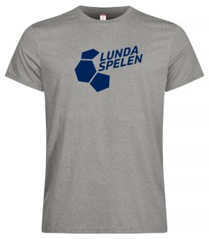 T-shirt greymelange/navy