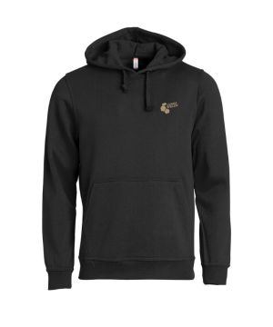 Hoodie black/camel
