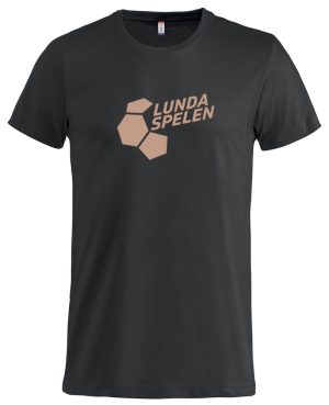 T-shirt black/camel