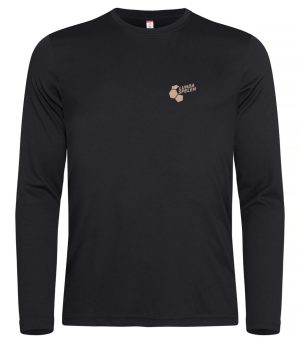 Sports long sleeve black/camel
