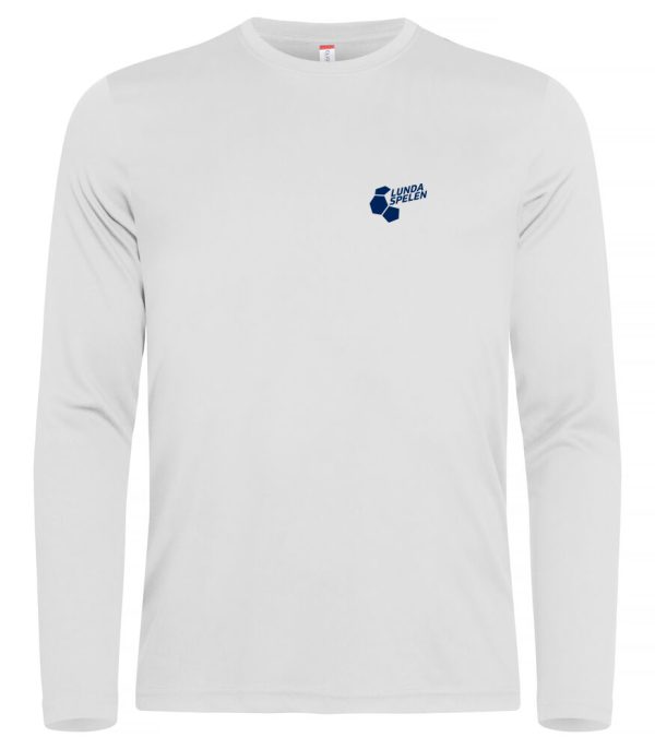 Sports long sleeve white/navy